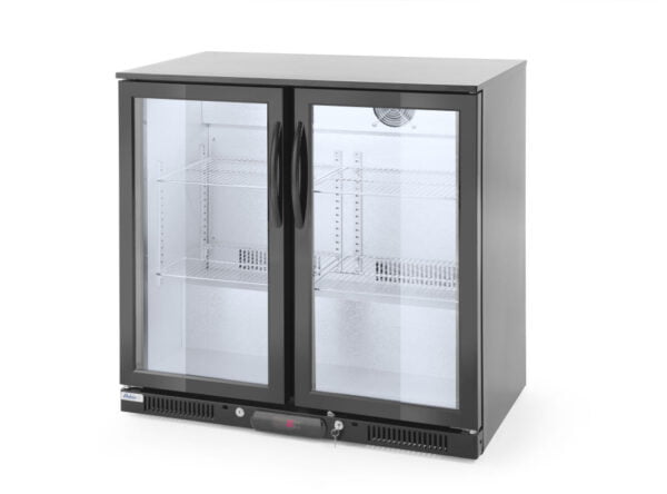 Arrière de bar réfrigéré double portes 200 l 230V 160W – Image 5