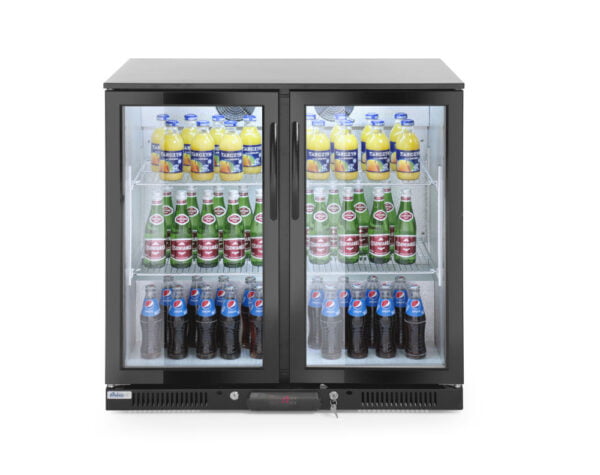 Arrière de bar réfrigéré double portes 200 l 230V 160W