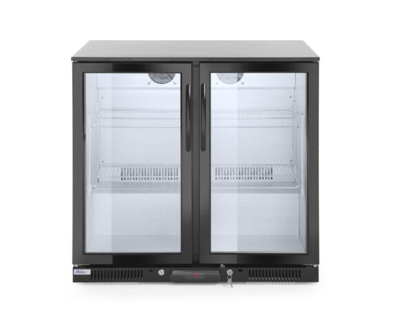 Arrière de bar réfrigéré double portes 200 l 230V 160W – Image 3