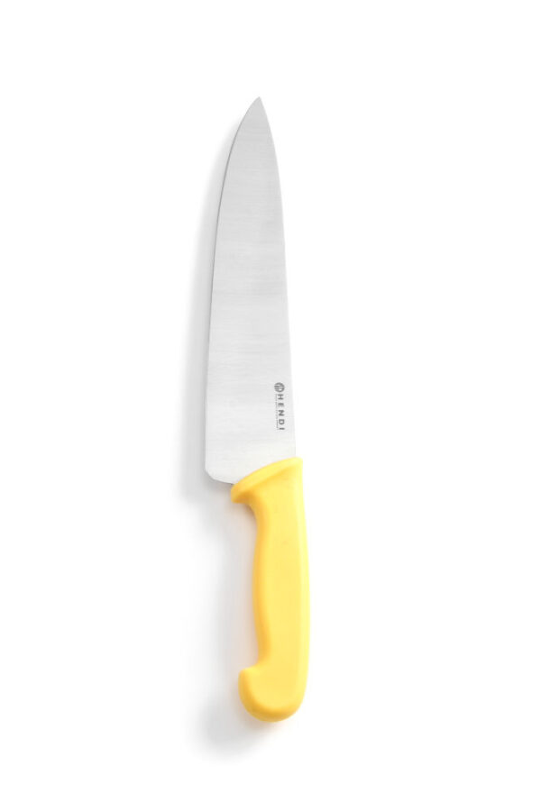 Couteau chef 180 mm jaune PP manche – Image 2