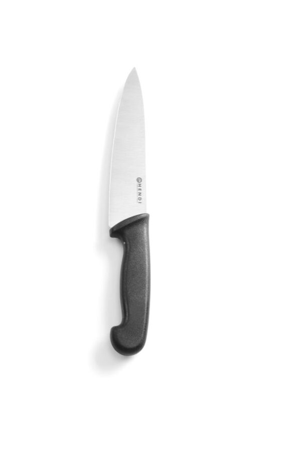 Couteau chef 180 mm noir PP manche