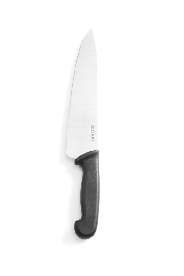 Couteau chef 180 mm noir PP manche – Image 2