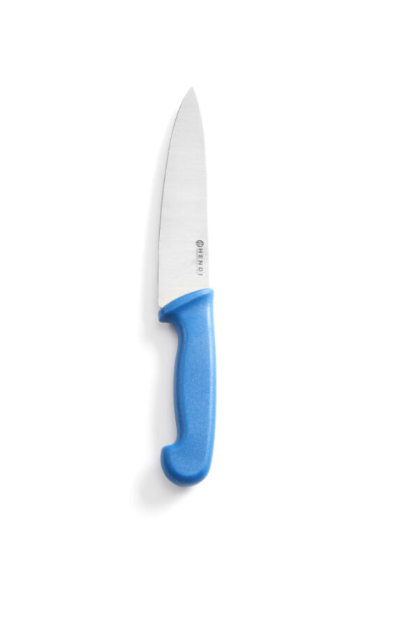 Couteau chef 240 mm bleu PP manche