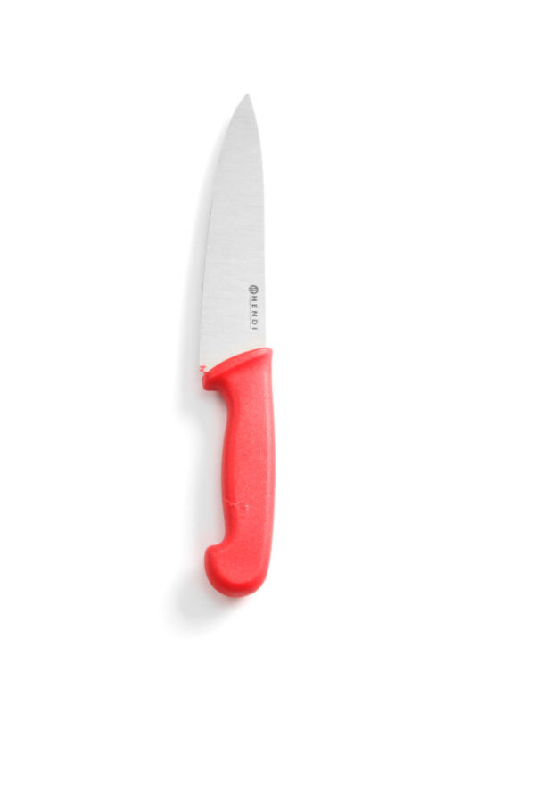 Couteau chef 240 mm rouge PP manche